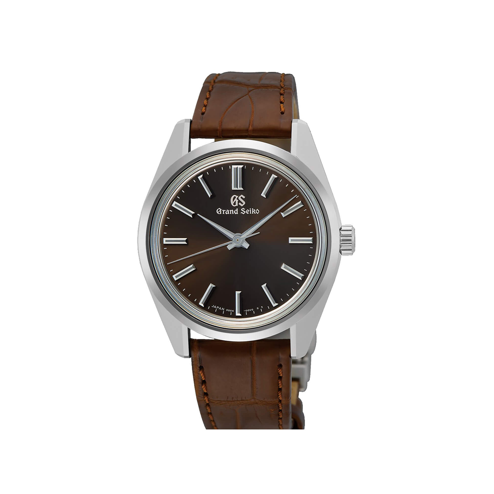 Grand Seiko Heritage Collection Watch Brown Dial Brown Leather