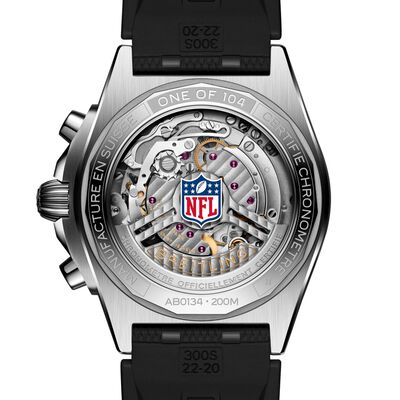 Breitling Chronomat Las Vegas Raiders Black Dial Watch, 42mm