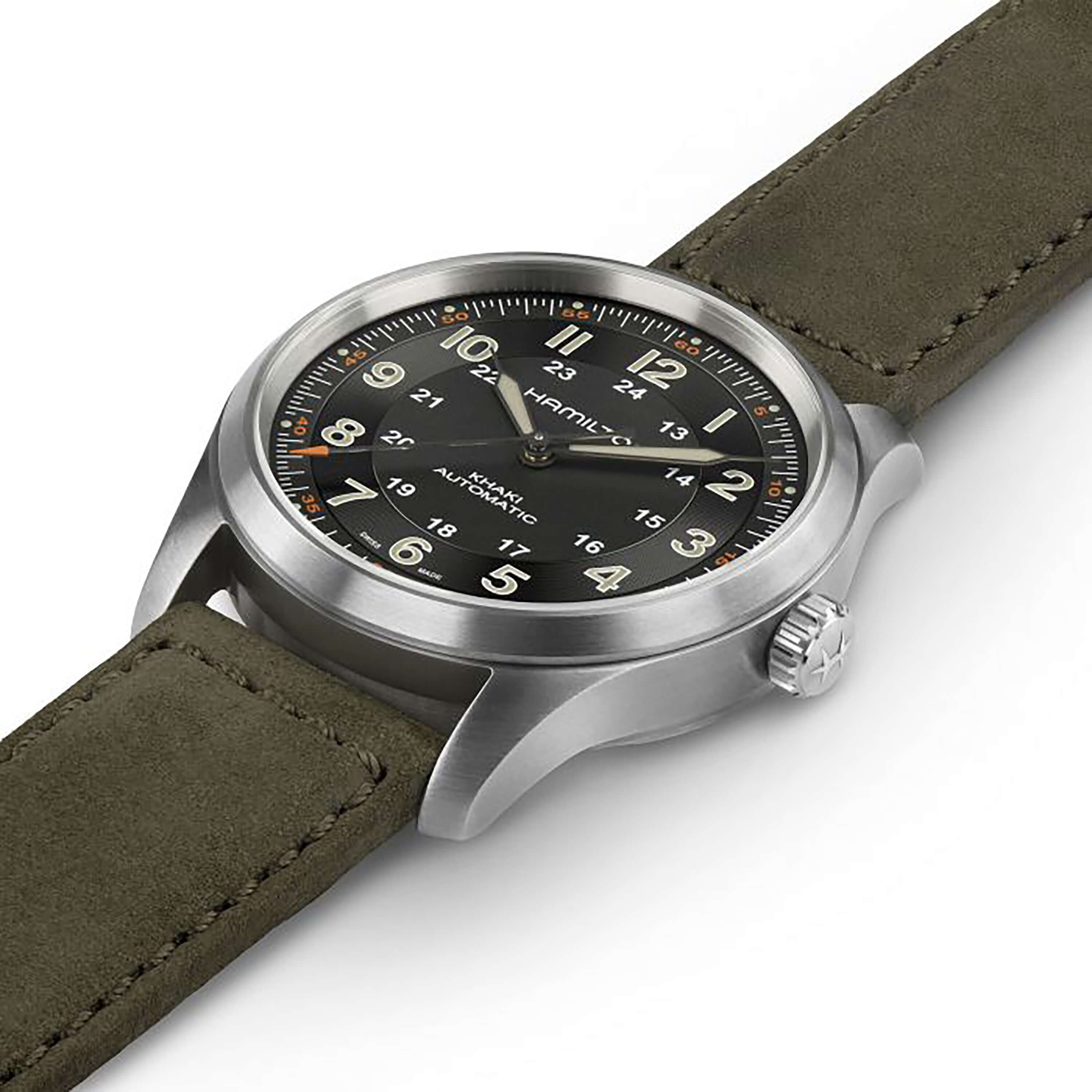 Hamilton khaki field cheap titanium