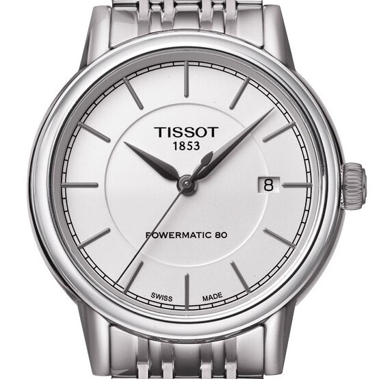 Tissot white sale dial watch