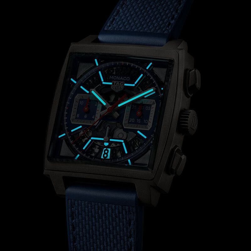 TAG Heuer Monaco Chronograph Blue Dial, 39mm image number 5