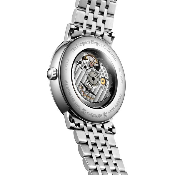 Longines Elegant White Dial Watch, 39mm