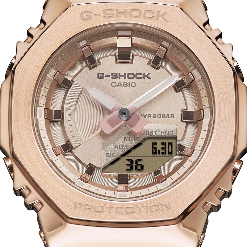 G-Shock Metal Cover Pink Dial, 41mm image number 4