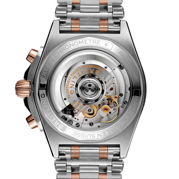 Breitling Chronomat B01 42 Anthracite Watch, 42mm, 18K & Steel