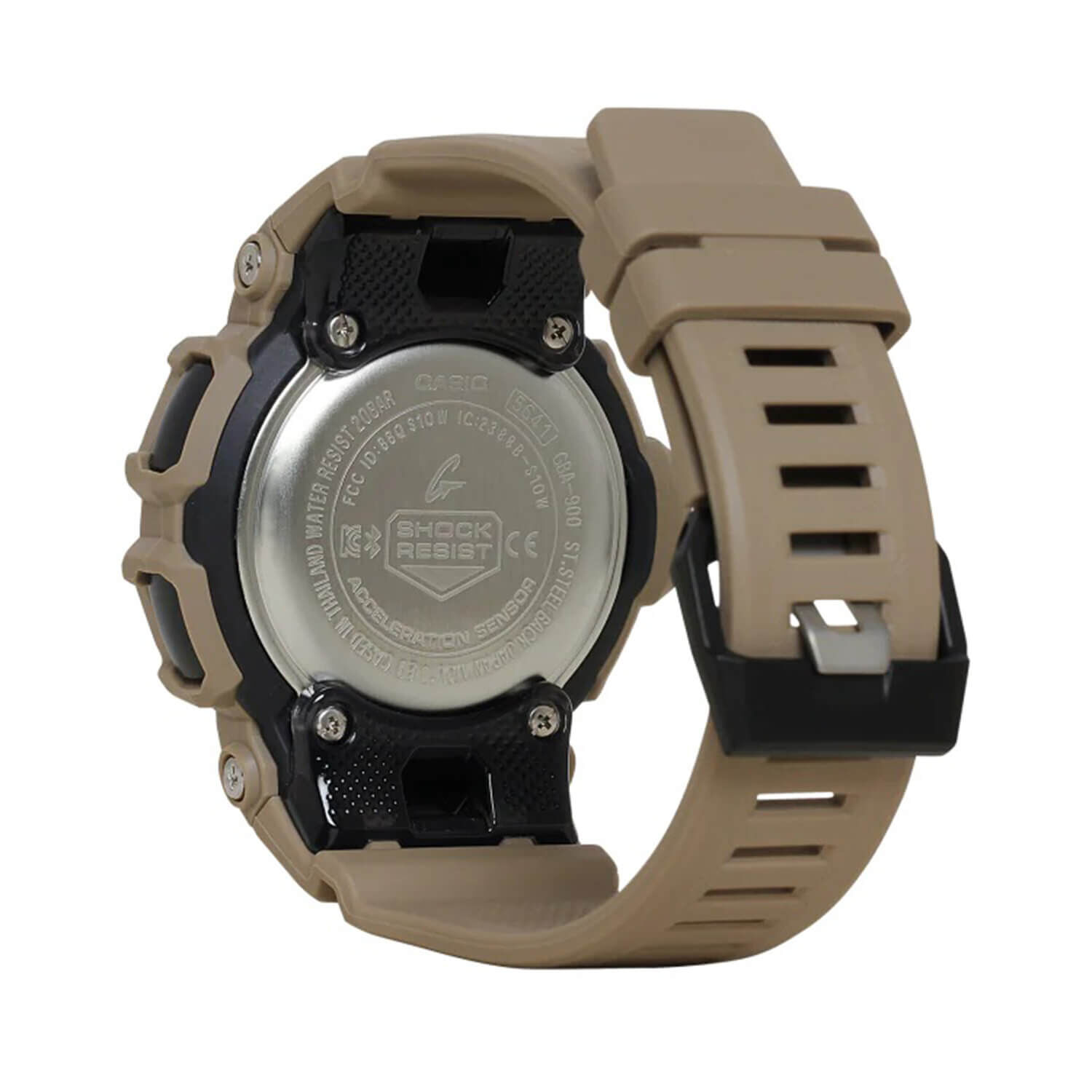 G-Shock GBA-900 Series Watch Black Dial Brown Strap, 51mm