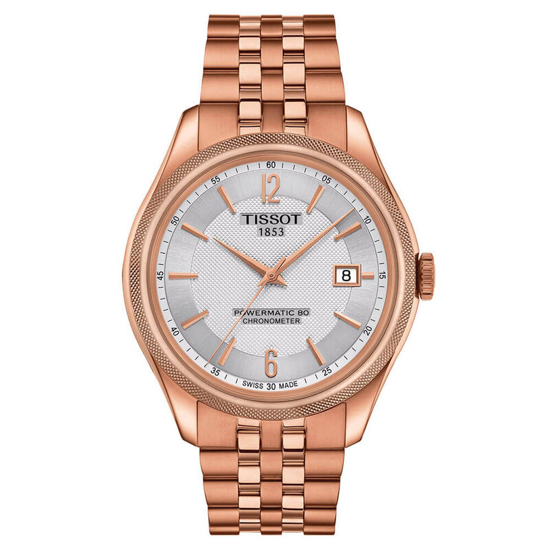 Tissot Ballade Powermatic 80 COSC Rose PVD watch, 41mm image number 0