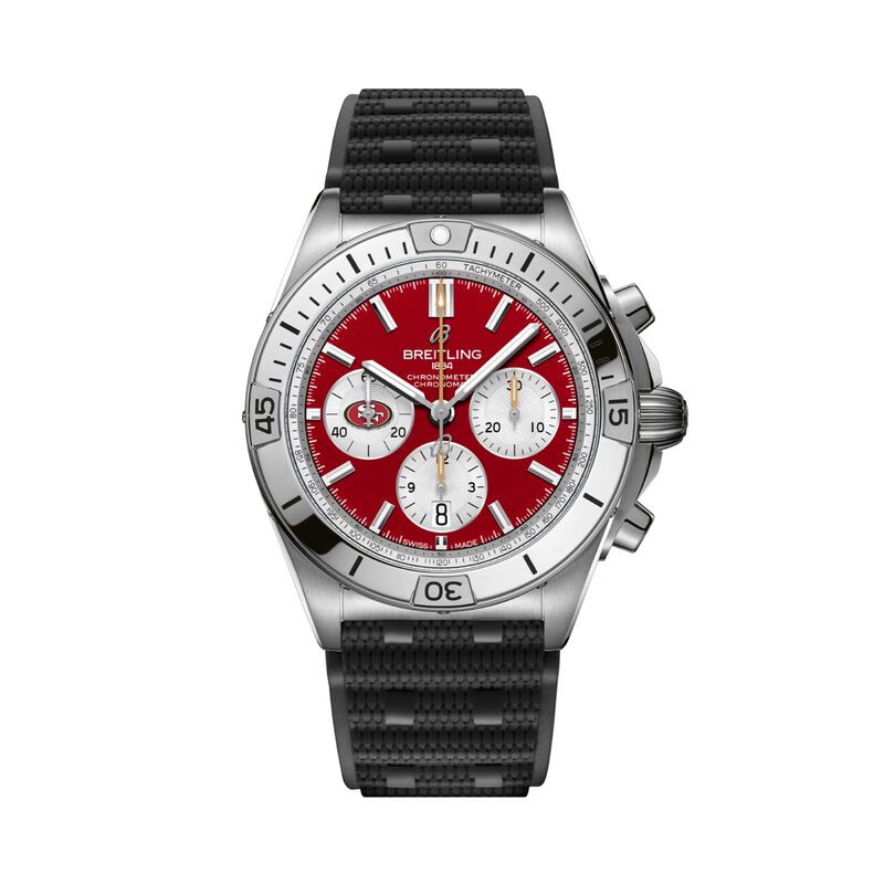 Breitling Chronomat San Francisco 49ers Red Dial Watch, 42mm image number 0