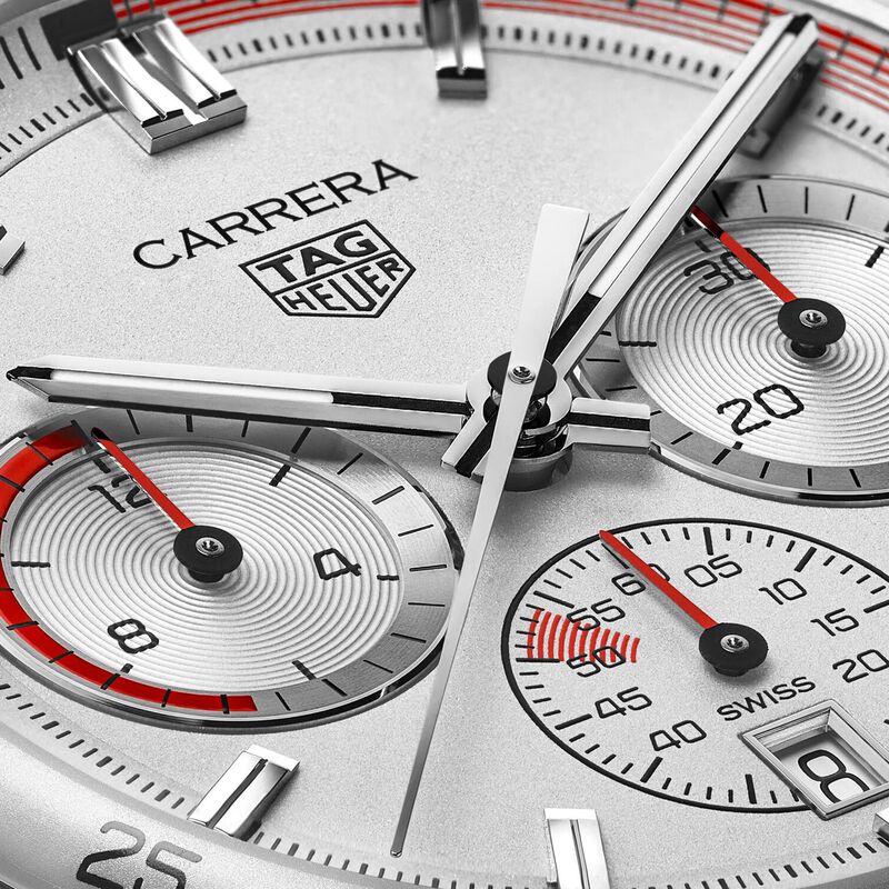 TAG Heuer Carrera Chronosprint X Porsche White Dial, 42mm image number 4