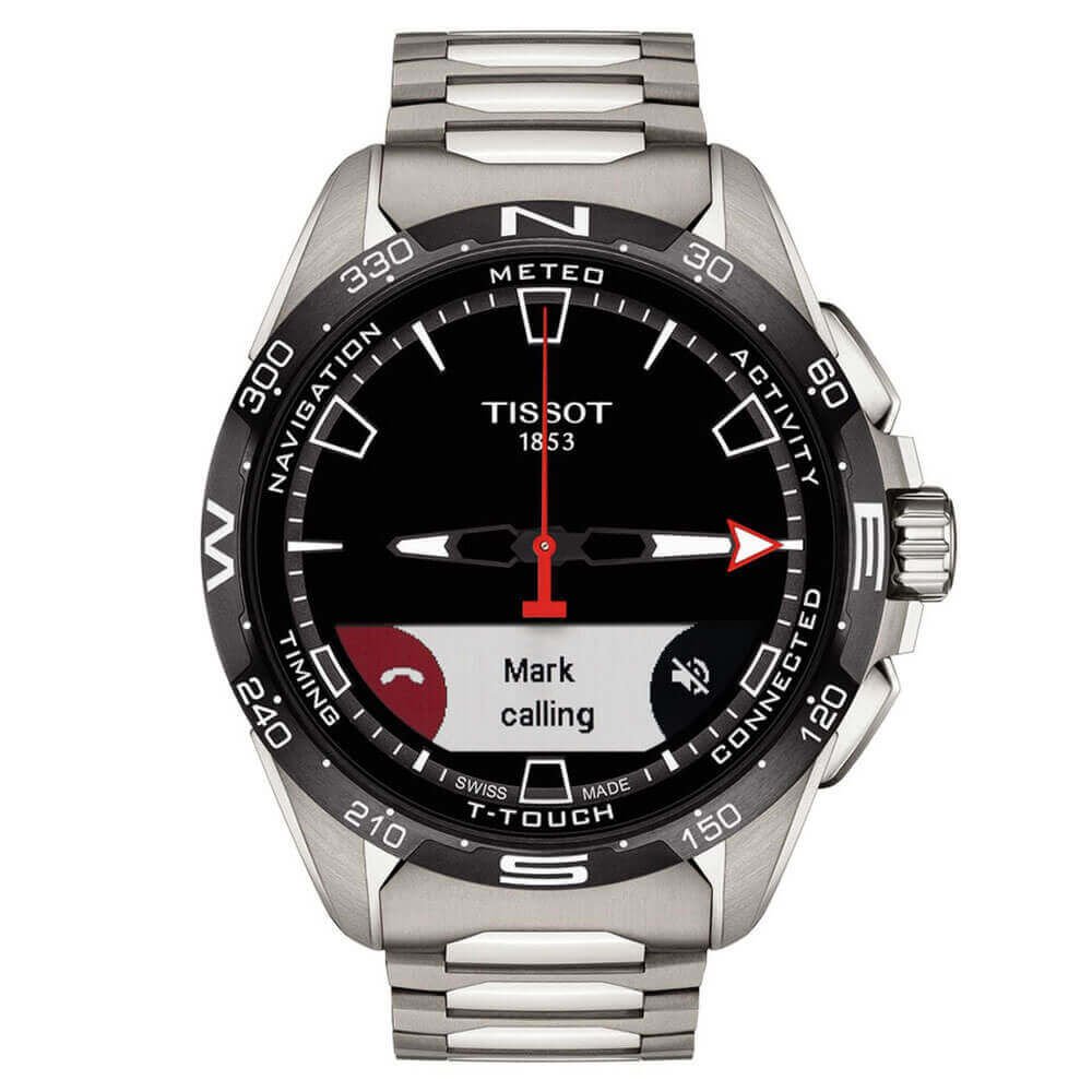 Tissot T Touch Connect Solar Titanium Watch 47.5mm