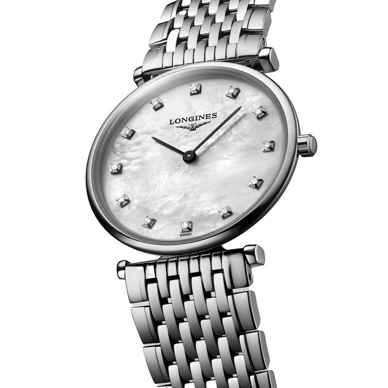 La Grande Classique De Longines White Mother-of-Pearl Dial Watch, 29mm image number 1