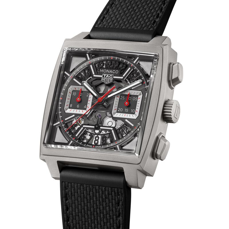 TAG Heuer Monaco Chronograph Black Dial, 39mm image number 1