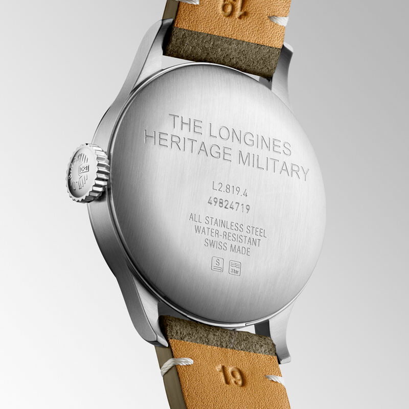 Longines Heritage Military Watch Silver Dial,38.50 mm image number 2