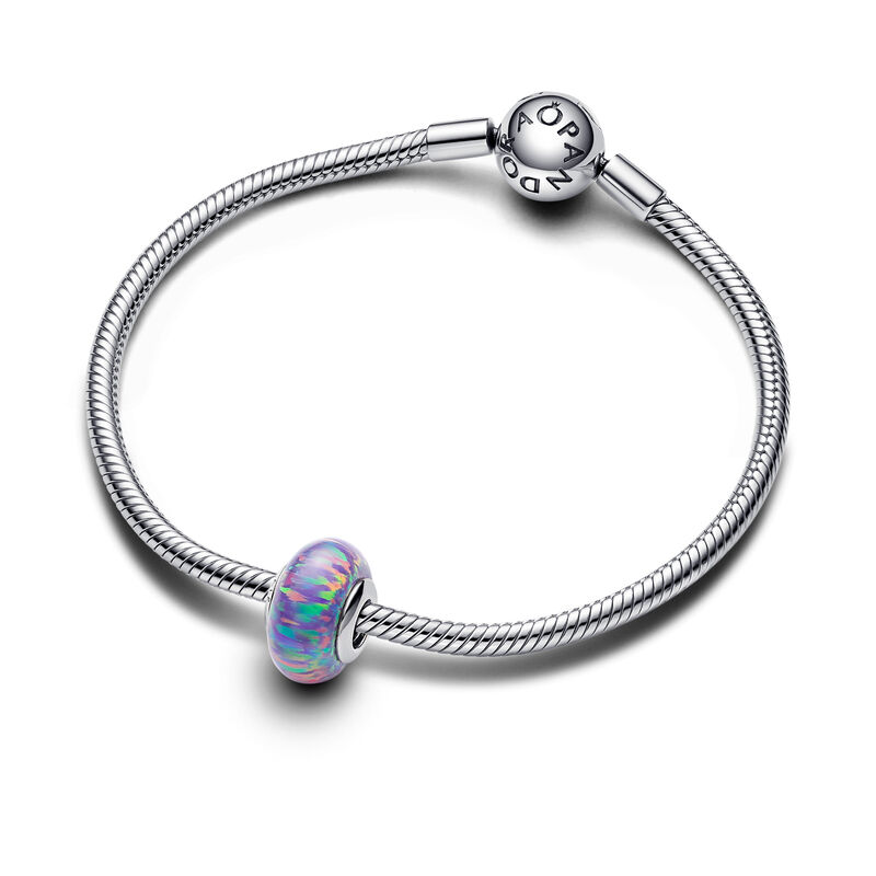 Pandora Opalescent Purple Charm image number 2