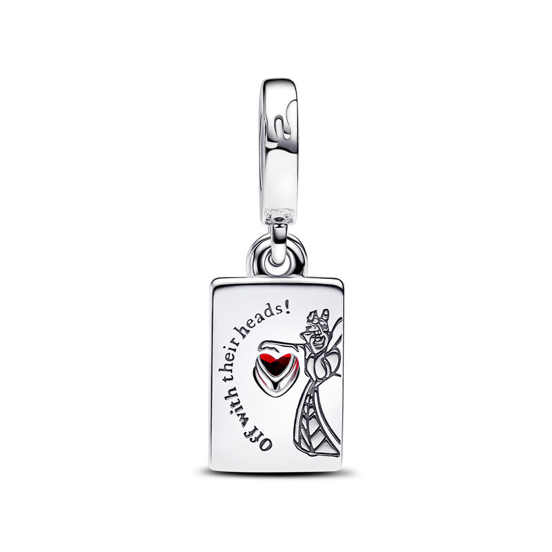 Pandora Disney Villains Queen of Hearts Double Dangle Charm image number 1