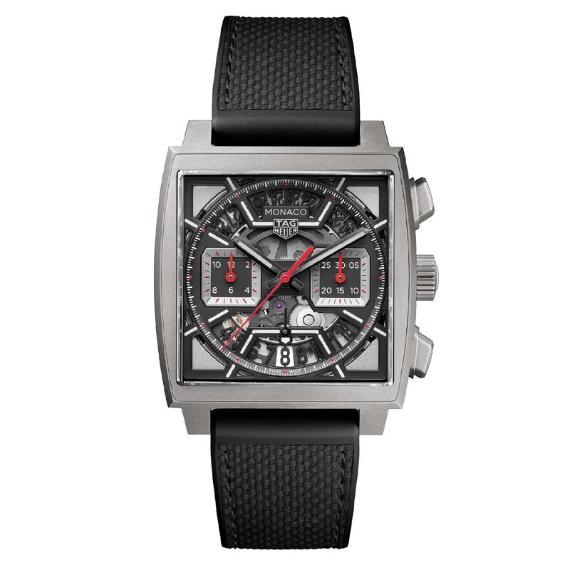 TAG Heuer Monaco Chronograph Black Dial, 39mm image number 0