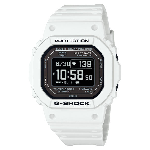 G-Shock MOVE Solar-Powered Digital Men's Black Dial Watch DWH5600-7, 44.5mm