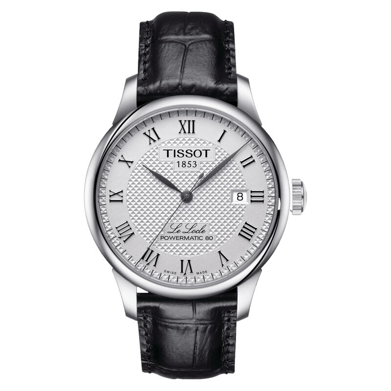 Tissot Le Locle Powermatic 80 Silver Dial Watch, 39.3 mm image number 0