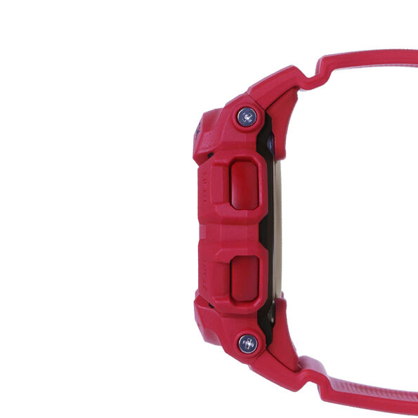 G-Shock Burning Red Black StepTracker Black Dial Watch GBA900RD-4A, 48.9mm