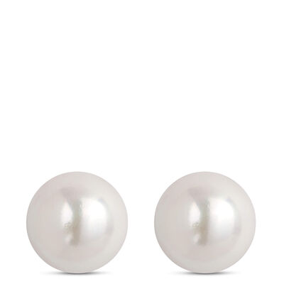 Akoya Pearl Studs, 14K Yellow Gold