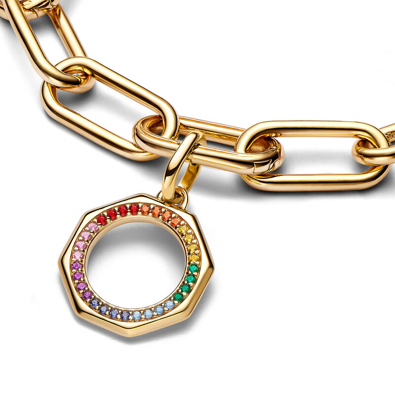 Pandora ME Rainbow Medallion Charm image number 2