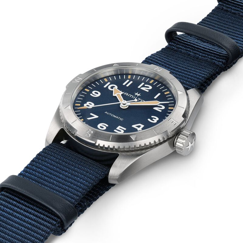 Hamilton Khaki Field Expedition Auto Watch Blue Dial, 37mm image number 1