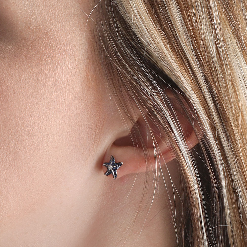 Womens Pandora Tropical Starfish Necklace And Earring Set JewelryPandora  Gift Set 70th birthday charm