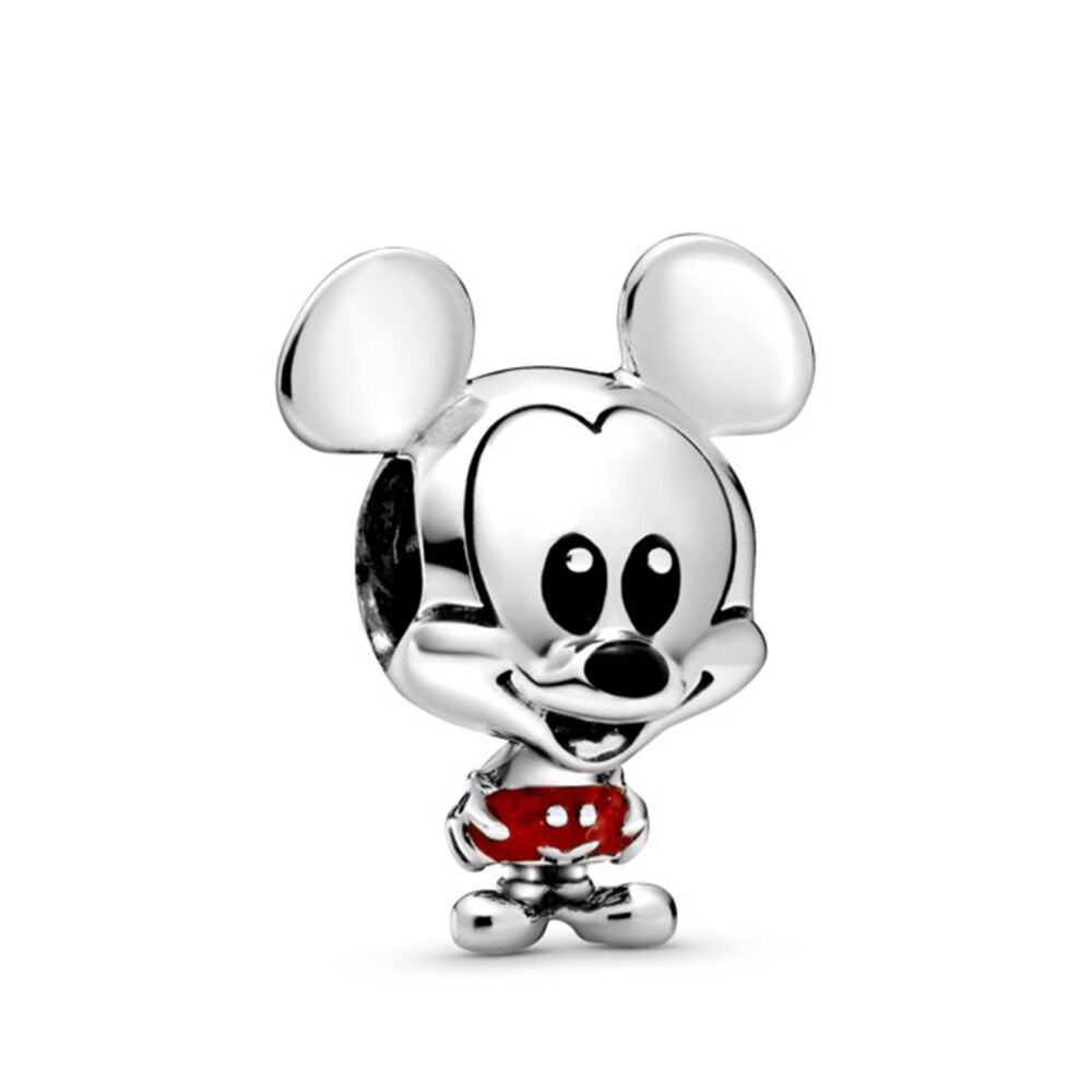 Pandora Disney Mickey Mouse Red Trousers Enamel Charm