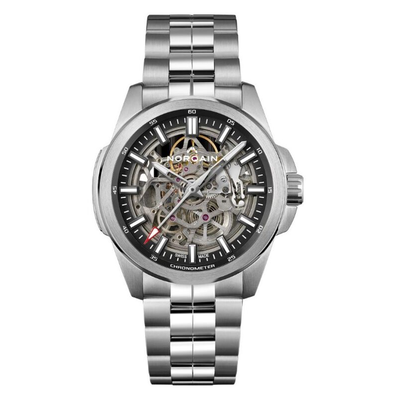 Norqain Independence Skeleton Dial Stainless Steel Automatic Special Edition Watch, 42mm image number 0