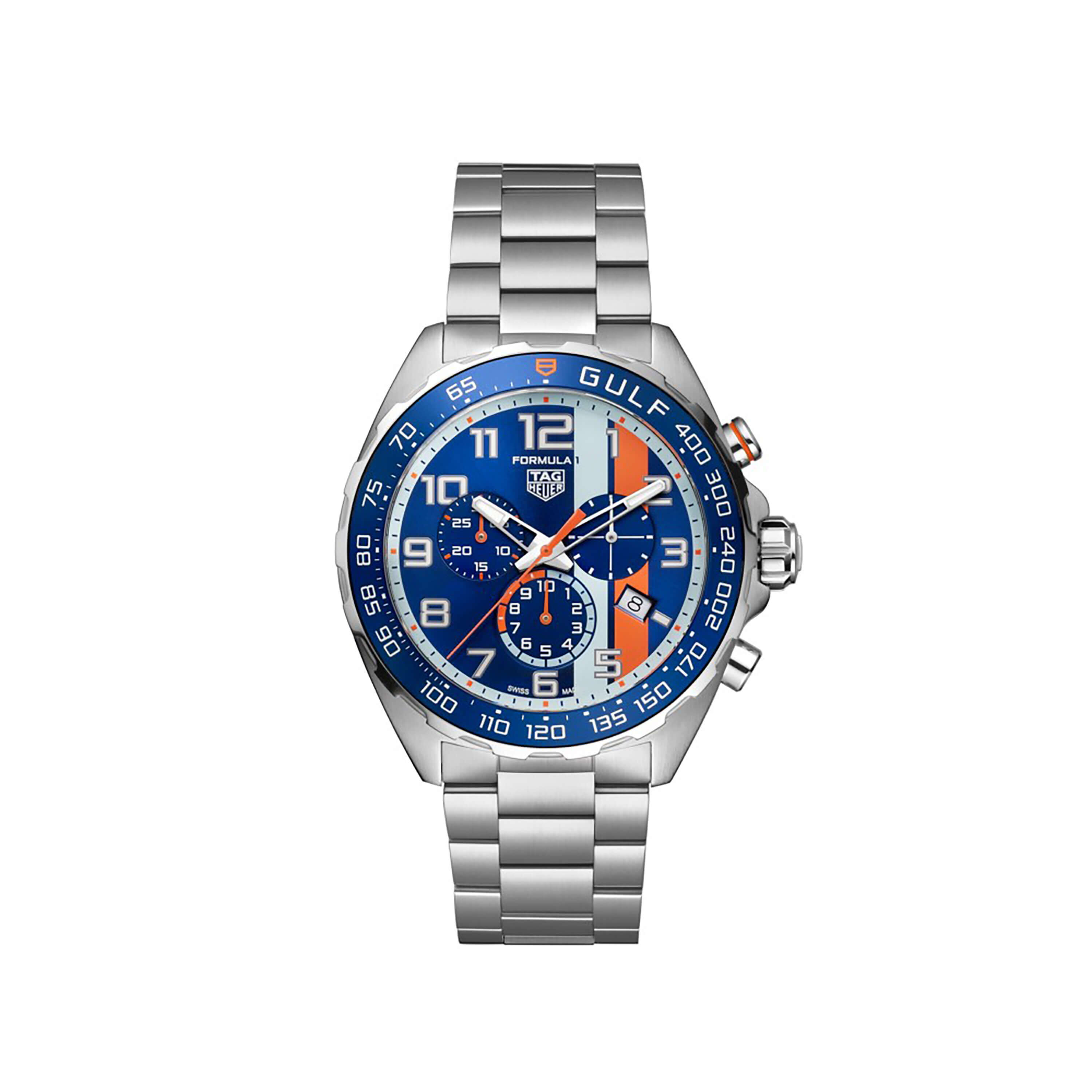 Tag heuer blue clearance face formula 1