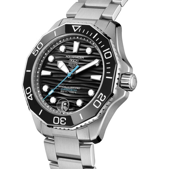 TAG Heuer Aquaracer Professional 300 Black Dial Stainless Steel Watch, 42mm