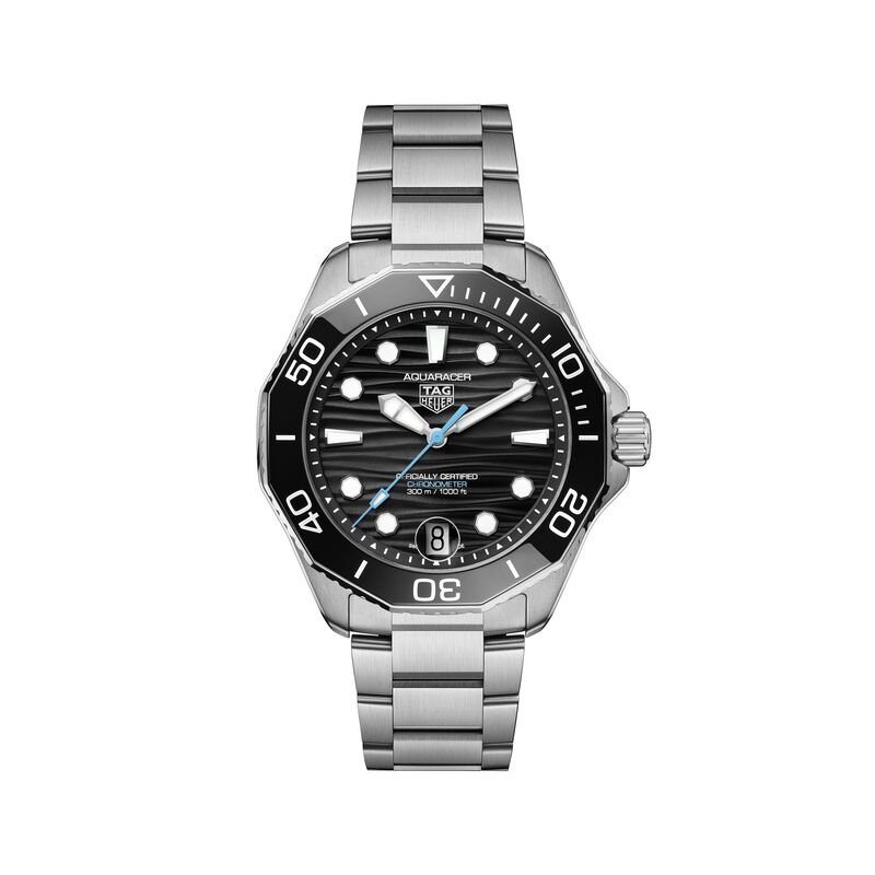 TAG Heuer Aquaracer Professional 300 Black Dial Stainless Steel Watch, 42mm image number 0