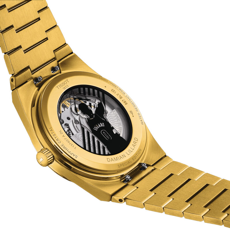 Tissot PRX Powermatic 80 Damian Lillard Special Edition Black Dial Watch, 40 mm image number 3