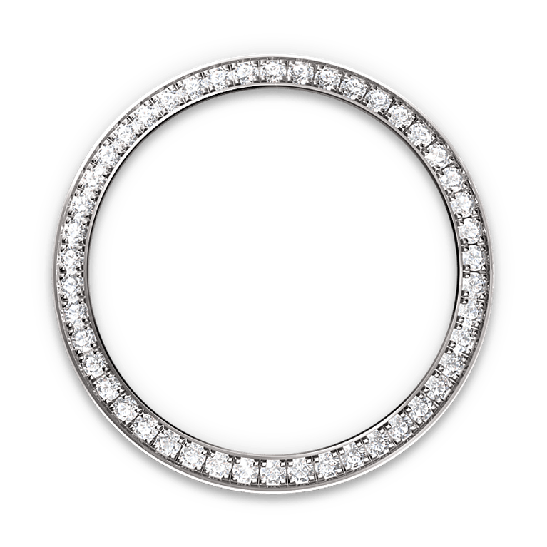 Diamond-set bezel