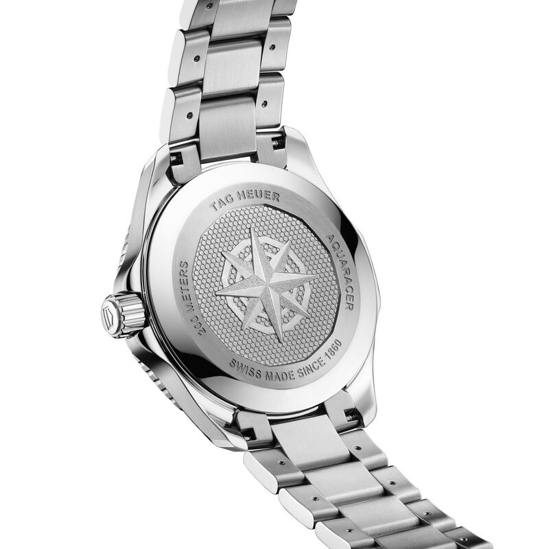 Tag Heuer Women's Aquaracer Professional 200 Stainless Steel Bracelet Watch Black