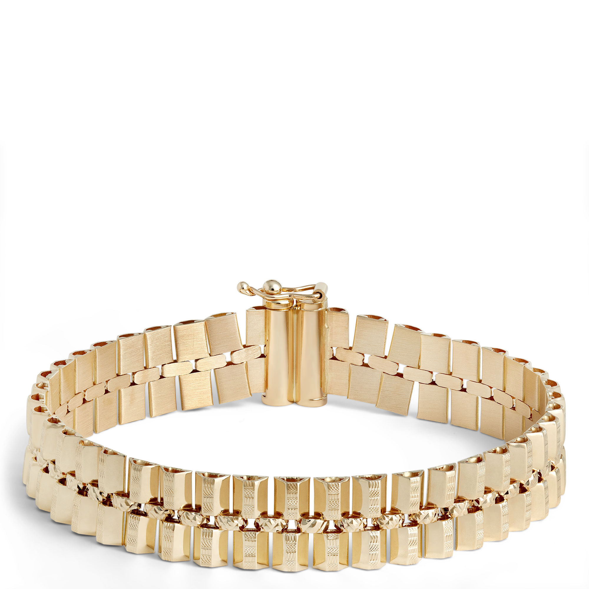 Toscano 7.5-Inch Sectioned Link Bracelet