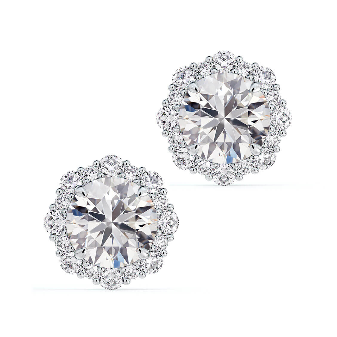 De beers sale diamond earrings