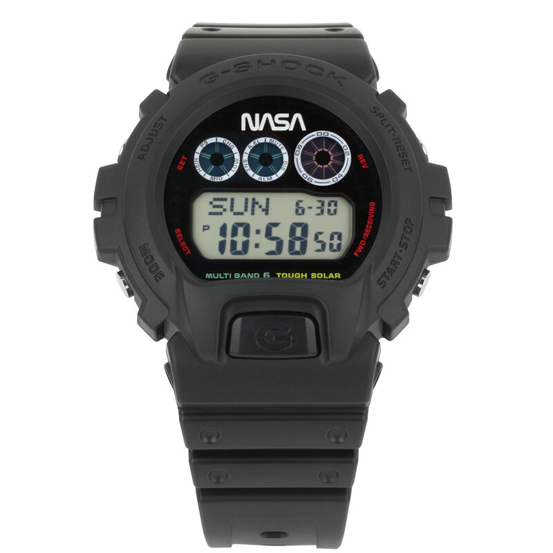 G-Shock NASA Themed 6900 Series Limited Edition Digital Black Dial Watch, 50mm image number 4