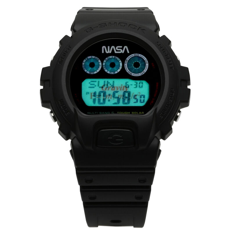 G-Shock NASA Themed 6900 Series Limited Edition Digital Black Dial Watch, 50mm image number 5