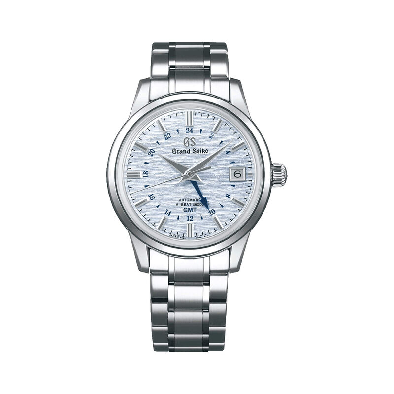 Grand Seiko Elegance Collection Watch Ripple Pattern Dial Steel Bracelet, 39.5mm image number 0