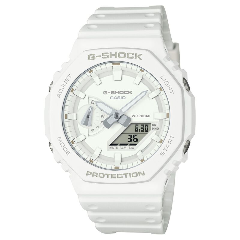 G-Shock Analog-Digital White Dial, 45mm image number 0