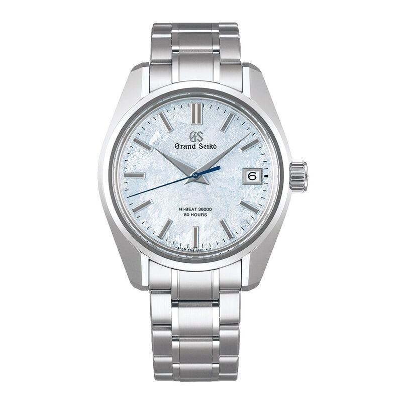 Grand Seiko Heritage Collection Watch Ice Blue Dial Ever-Brilliant Steel Bracelet, 40mm image number 0