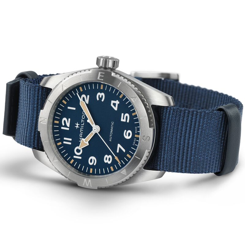 Hamilton Khaki Field Expedition Auto Watch Blue Dial, 37mm image number 2