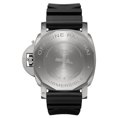 Panerai Submersible 1950 Titanio Black Dial Titanium Watch, 47mm