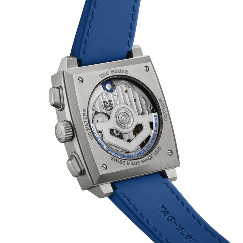 TAG Heuer Monaco Chronograph Blue Dial, 39mm image number 3