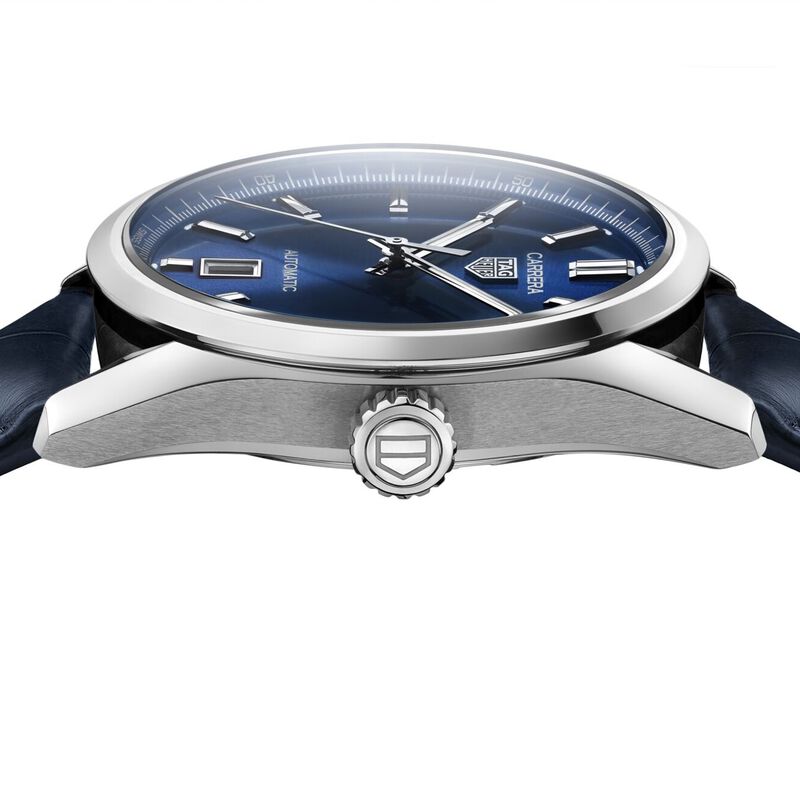 TAG Heuer Carrera Date Blue Dial, 39mm image number 2