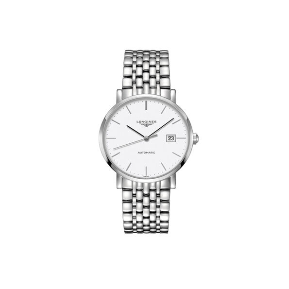 Longines Elegant White Dial Watch, 39mm