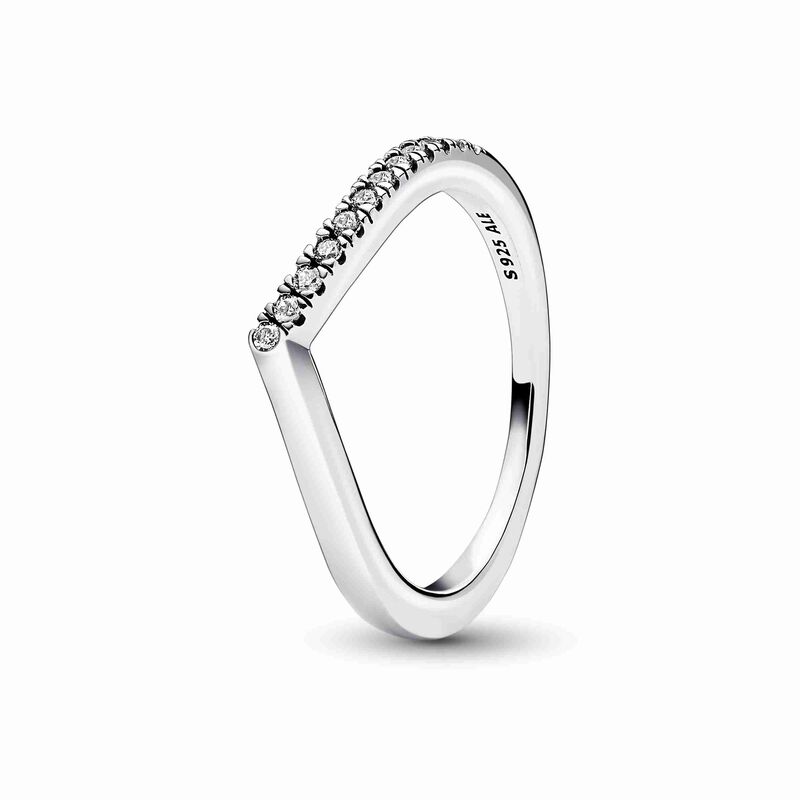 Pandora Timeless Wish Half Sparkling Ring image number 0
