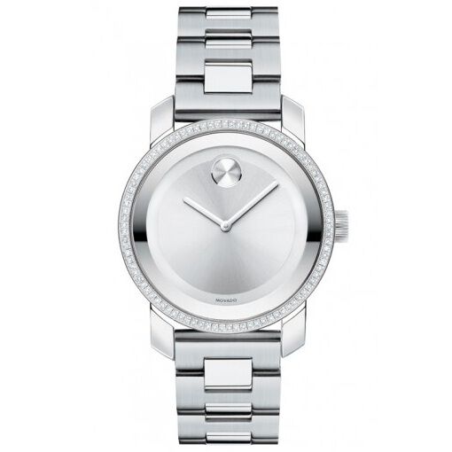 silver movado watch