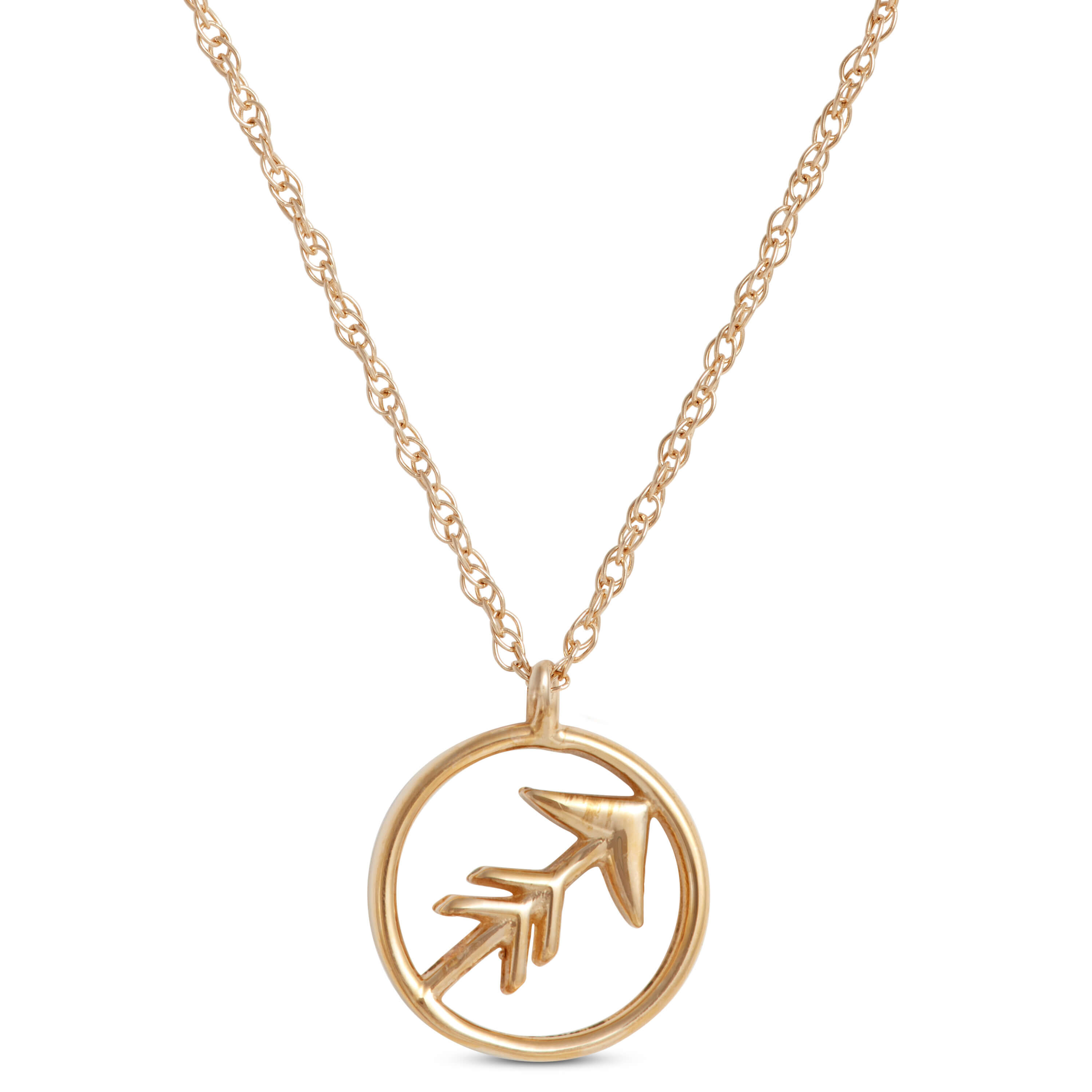 Sagittarius sign sale necklace