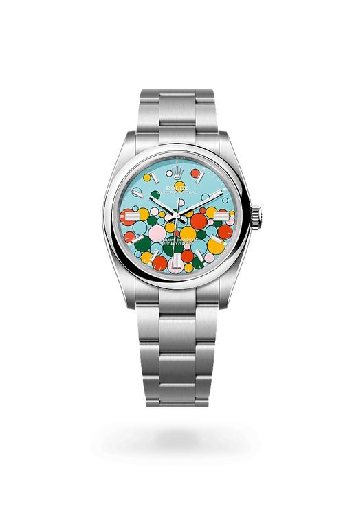 rolex oyster perpetual in oystersteel, m126000-0009 - ben bridge